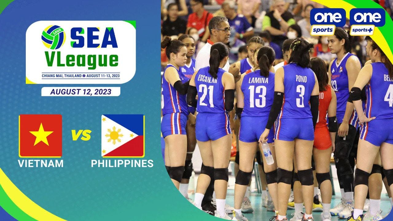 Philippines bows to Vietnam in SEA V.League | OneSports.PH